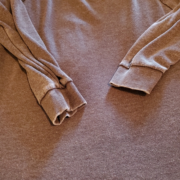 Torrid Size 4 Fall in love with your life burnout long sleeved pullover top,blue - Picture 6 of 6